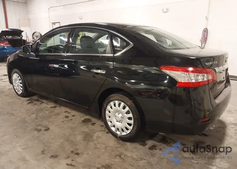 2015 Nissan Sentra S из США, поврежденный, VIN 3N1AB7AP0FY382731